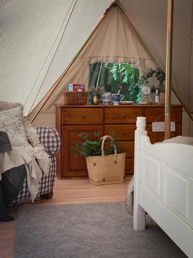 Idyllisk Glamping Rett Ved Elven Hotel Skien Buitenkant foto